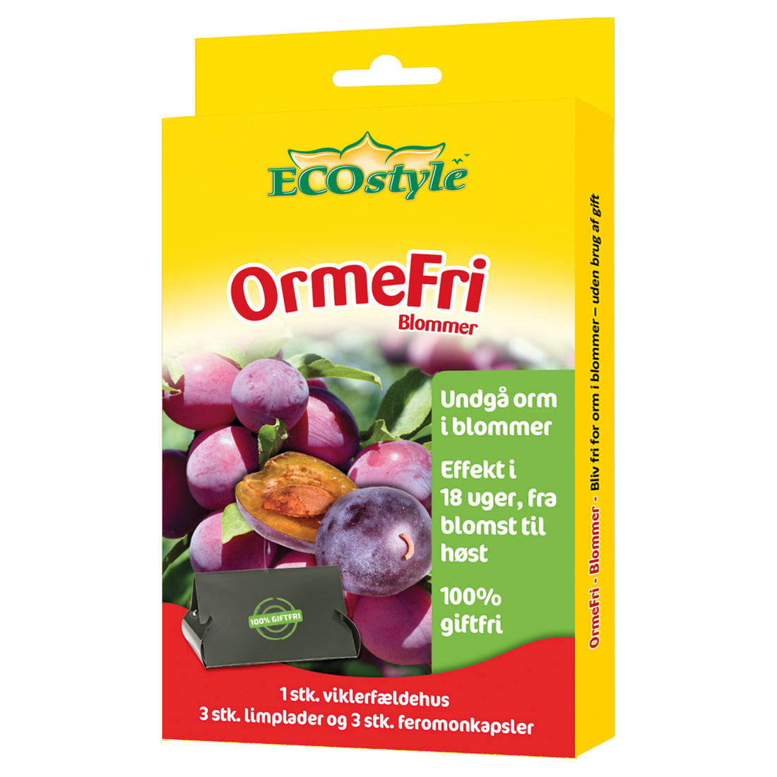OrmeFri blommer 3 stk - ECOstyle