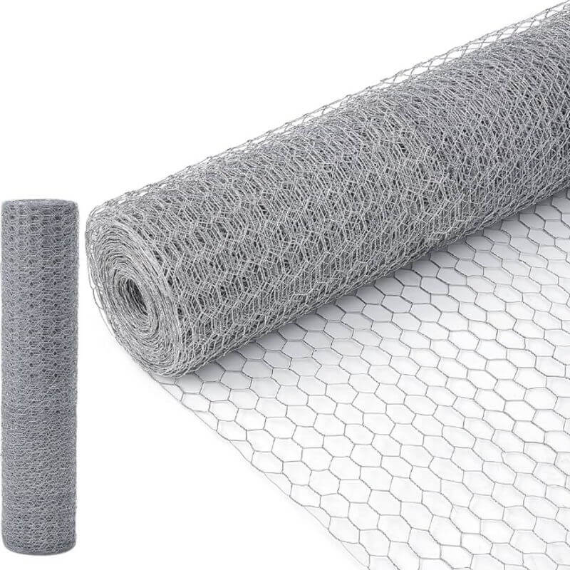 Hønsenet galvaniseret 90 cm x 25 meter