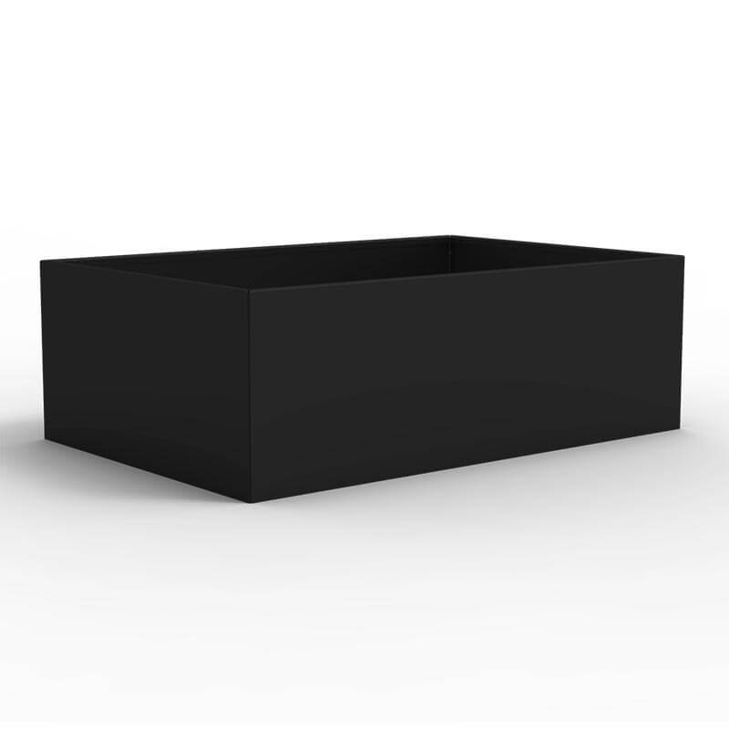 THOR Black steel højbed 120 x 80 x 40 cm.