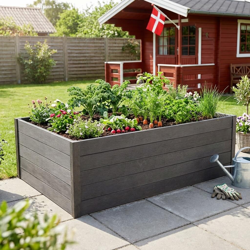 Komposit højbed 60 x 60 x 40