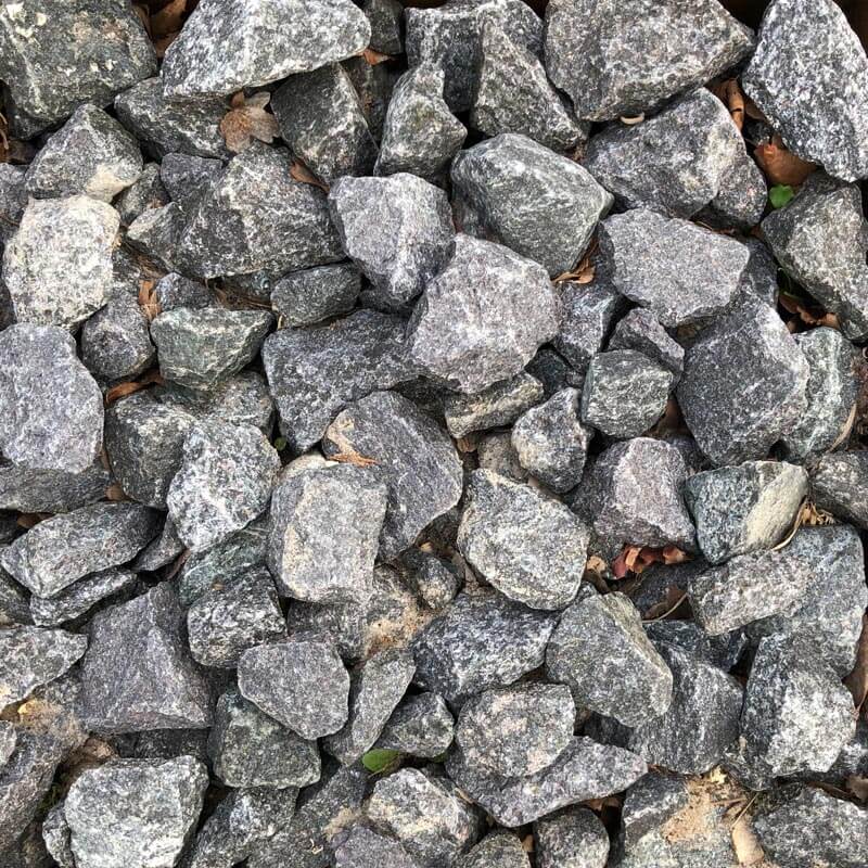 Granitskærver sort hyperit 32-64 mm tør