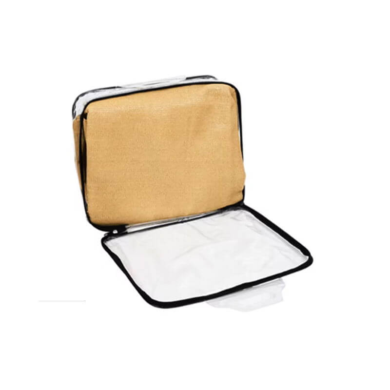 Solsejl trekantet, beige 3,6 x 3,6 meter
