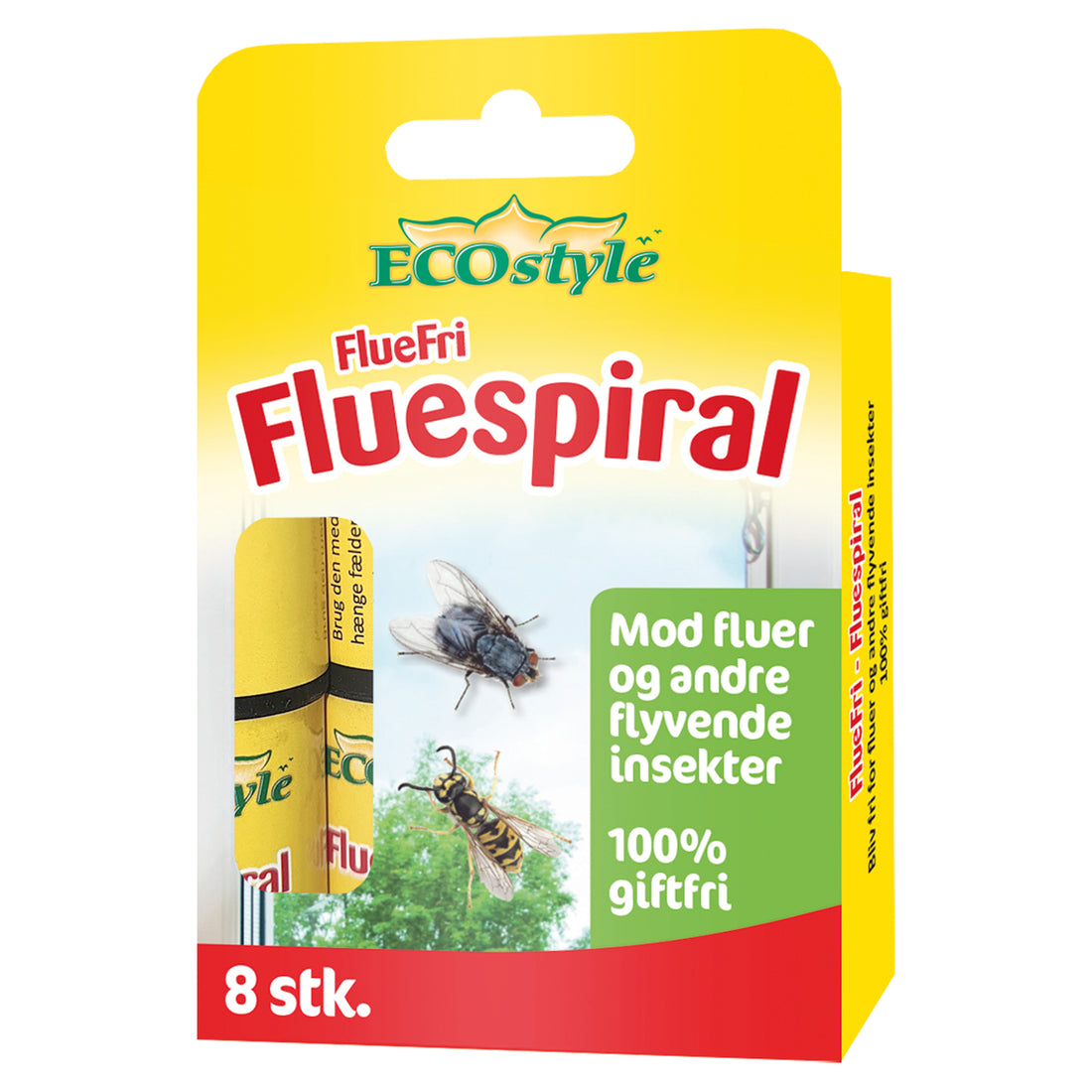 FlueFri Fluespiral 8 stk - ECOstyle
