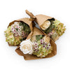 Kunstig blomsterbuket - Nordic Ivory Bouquet (3 stk)