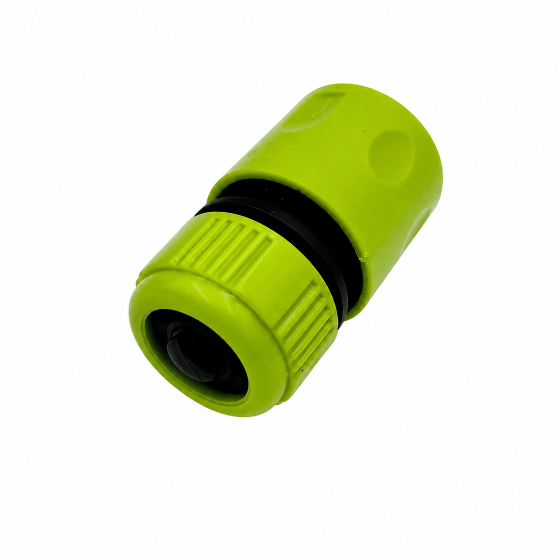 Slangekobling til vandslange 1/2" med stop
