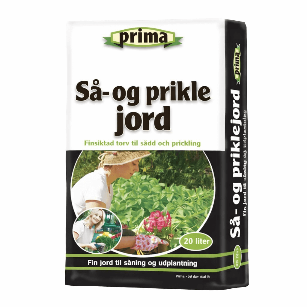 Prima så- og priklejord 20 liter