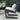 Siesta Living stol 75 cm sort rektangulært bord med ribbet overside