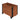 Cubic Living plantekasse i ThermoWood med hjul, 87×47×65,5 cm
