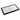 Cubic rist 48×88 cm med sort gummiramme, højde 4 cm