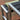 Café plankesæt i sort træ, 127 cm, to planker