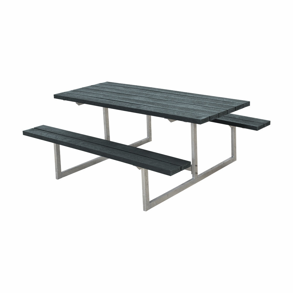 Basic bord-/bænkesæt - 177 cm - ReTex - Grå