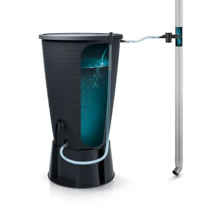 Komplet regnvandstøndesæt 260 liter