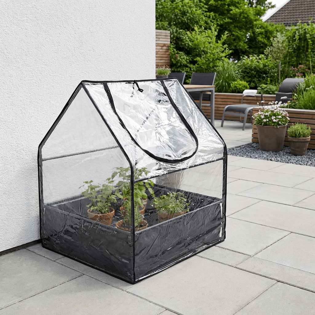 Minidrivhus med bund 65 cm