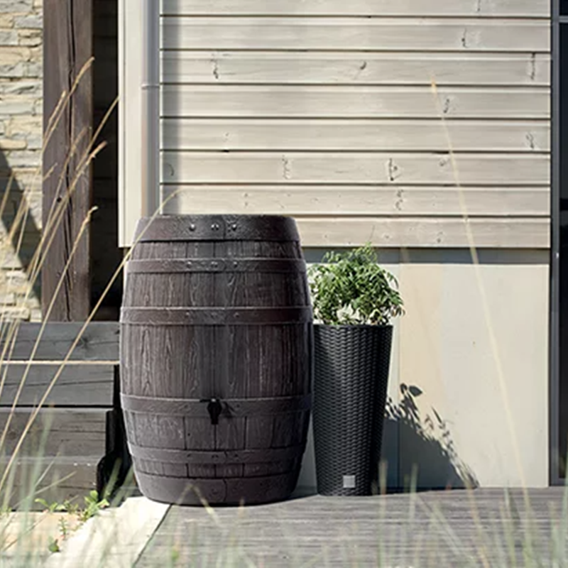 Regnvandstønde trælook 250 liter