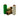 Fire ruller planteopbinding Snor 4-pak i grøn, beige og hvid