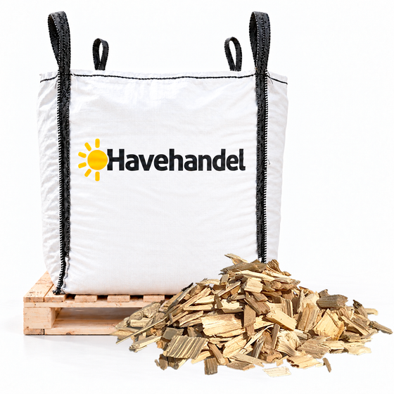 Træflis i bigbag høj kvalitet 1000 liter