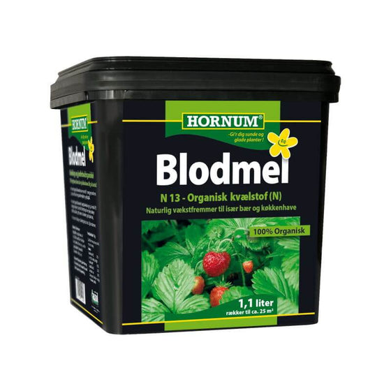 blodmel gødning til haven