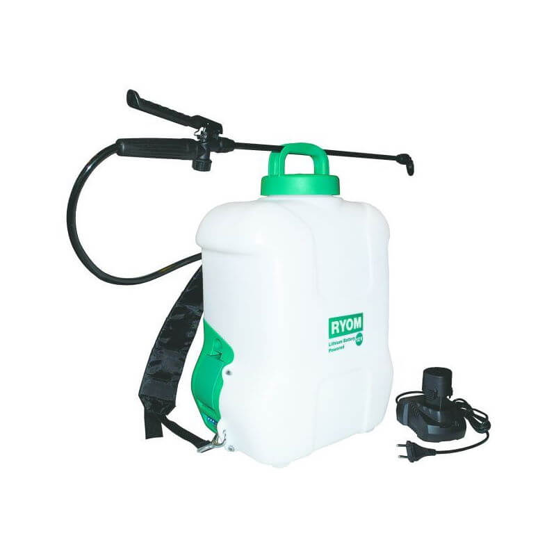 Elsprøjte med battier 16 liter