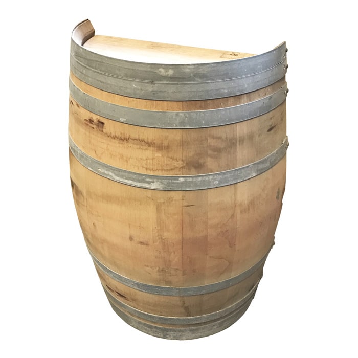 Halv vintønde, Eg, (flækket på langs) 110 liter