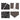 Kompositfliser 30 x 30 x 2,2 cm - Antracit