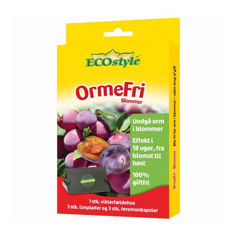 bekæmpelse af orm i blommer
