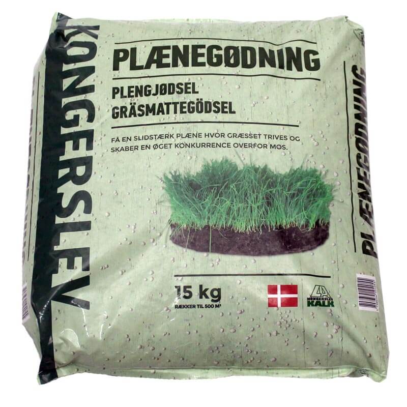 15 kg plænegødning npk 14-3-15