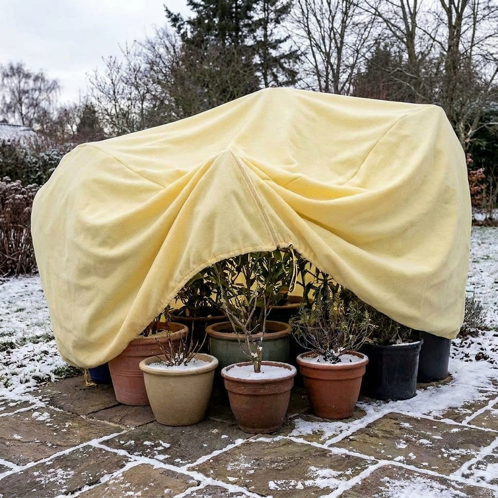 Plantecover i fleece 190 x 240 cm - vinterbeskyttelse