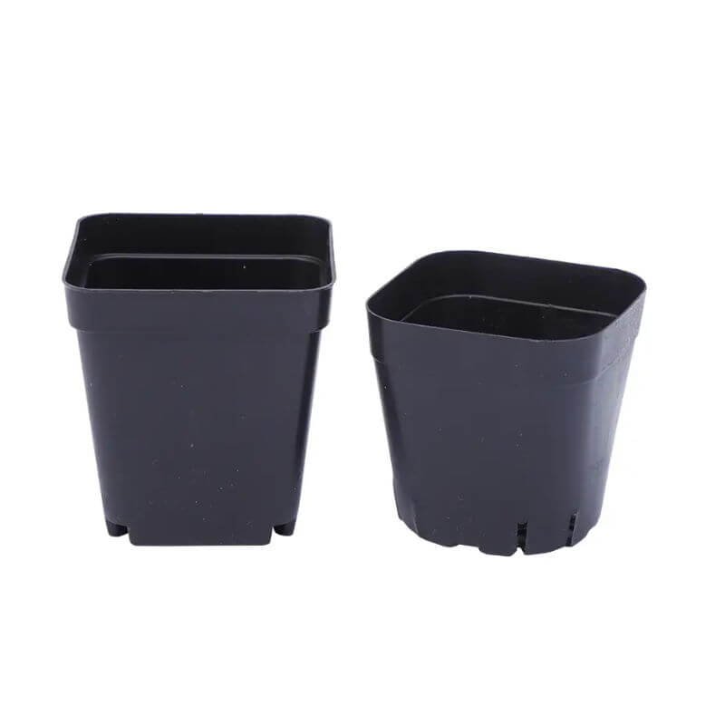 sort plast potte