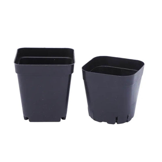 sort plast potte