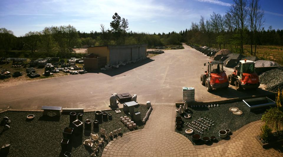 Pladsen hos Holstebro sand og grus