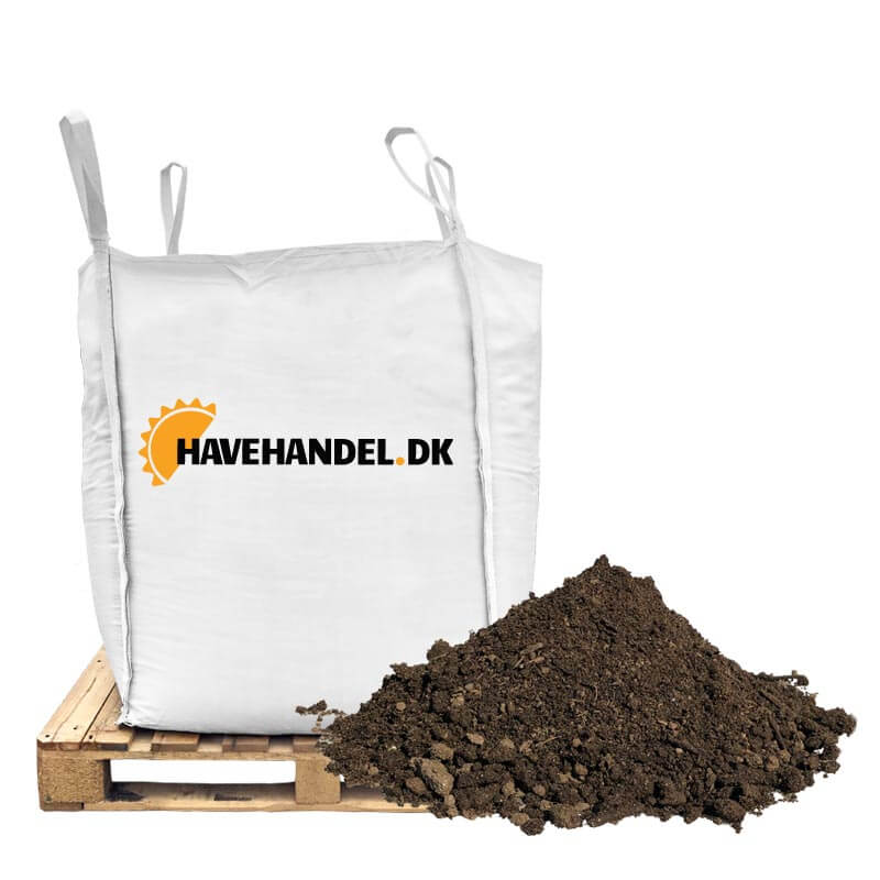 Se HH Hækmuld - Organisk 1500 liter (+470 kr.) hos Havehandel.dk