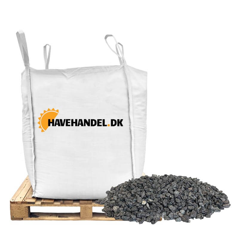 Granitskærver, sort 5-8 mm. 1000 kg