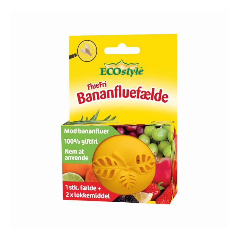 Se FlueFri Bananfluer 2 stk - ECOstyle hos Havehandel.dk